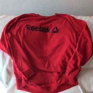 mens Reebok Red Sweatshirt